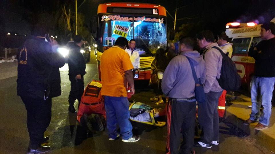 Joven muere atropellado por micro de Huanchaco