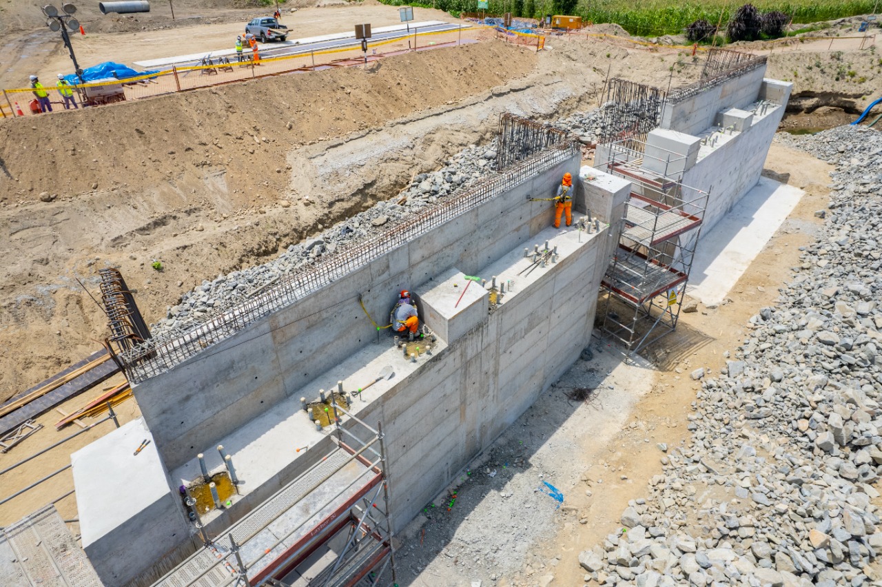Evitamiento Chimbote: avance de los trabajos en el puente Lacramarca es del 43%