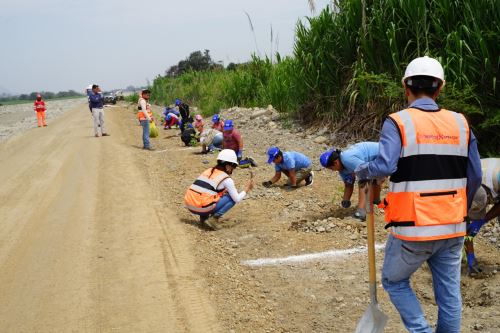 Trujillo: niños lideraron reforestación del río Moche en el distrito de Laredo