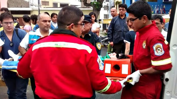 Alumna de 13 años fue atropellada por taxista en la Av. España