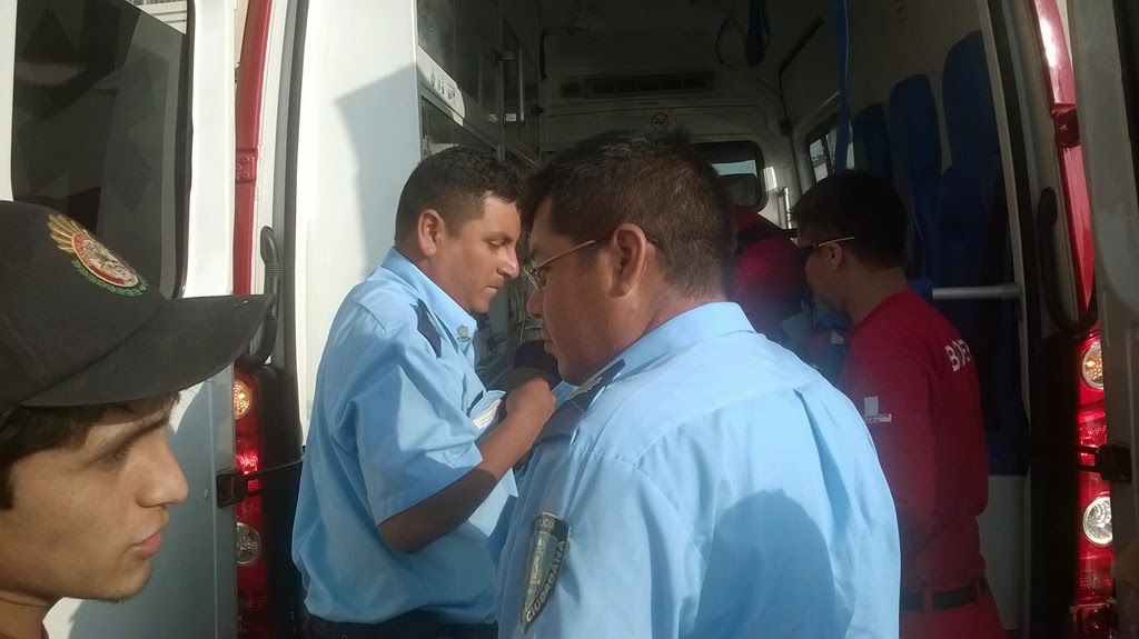 Agentes de Serenazgo y Bomberos auxiliaron a transeúnte que fue atropellado