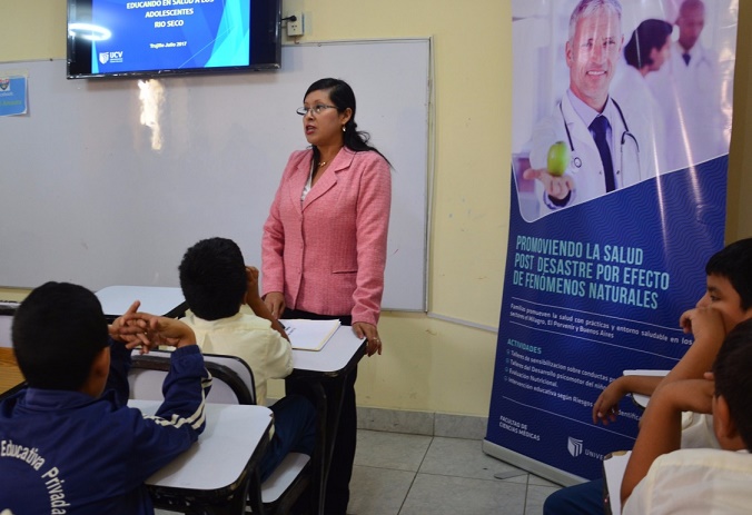 El Porvenir: universitarios desarrollan proyecto de salud en beneficio de escolares