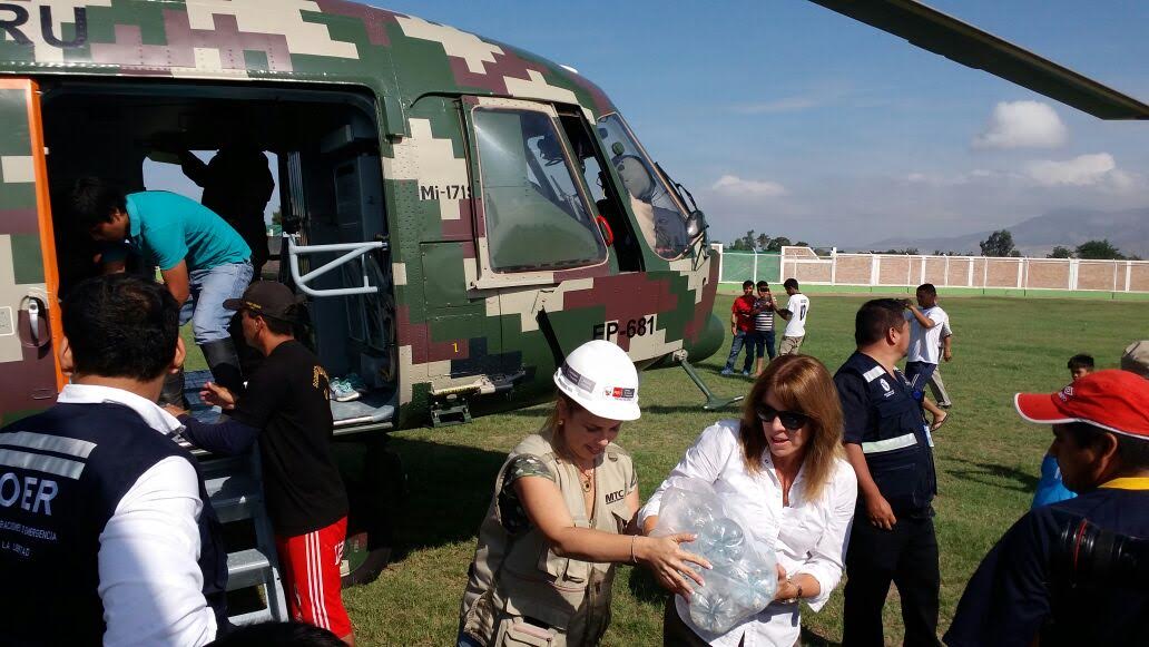 La Libertad: 60 municipios de la región recibieron ayuda humanitaria, informó ministra Aljovín