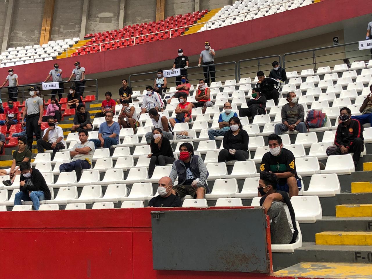 Trujillo: detenidos en la cuarentena serán retenidos en el coliseo Gran Chimú