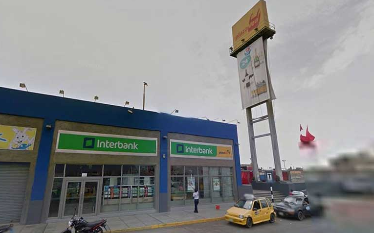 Delincuentes se llevan más de 60 mil soles de sede de Interbank
