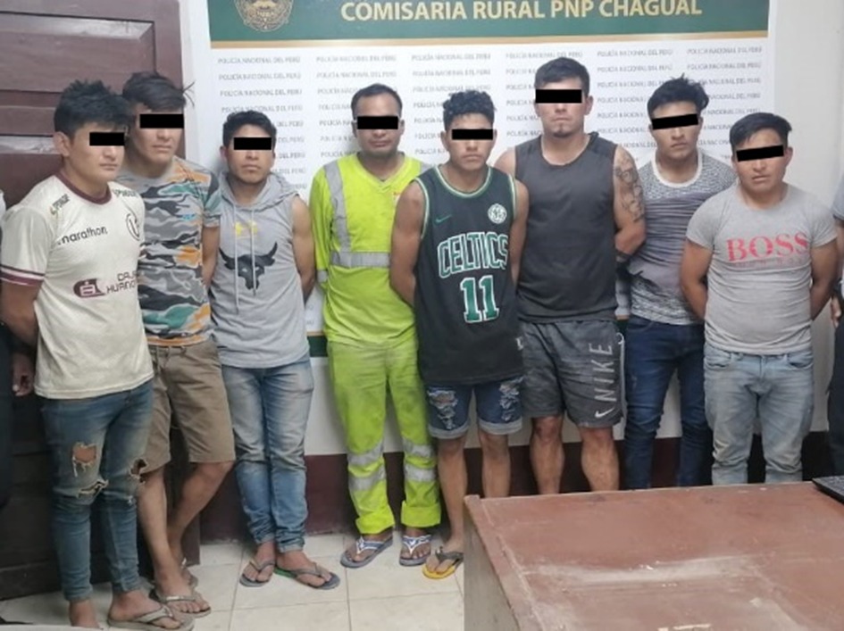 Desarticulan banda de sujetos dedicados al hurto de material aurífero en Pataz