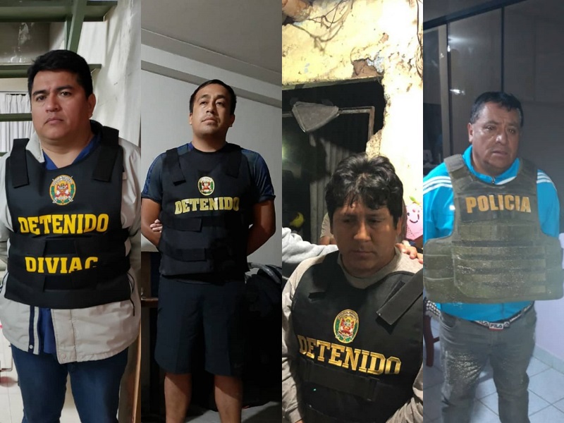 Trujillo: tres profesionales y universitario integraban banda de robamotos