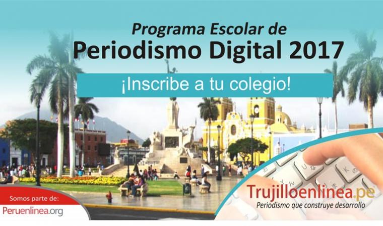  Reunión informativa a docentes del Programa Escolar de Periodismo Digital de Trujillo en Línea