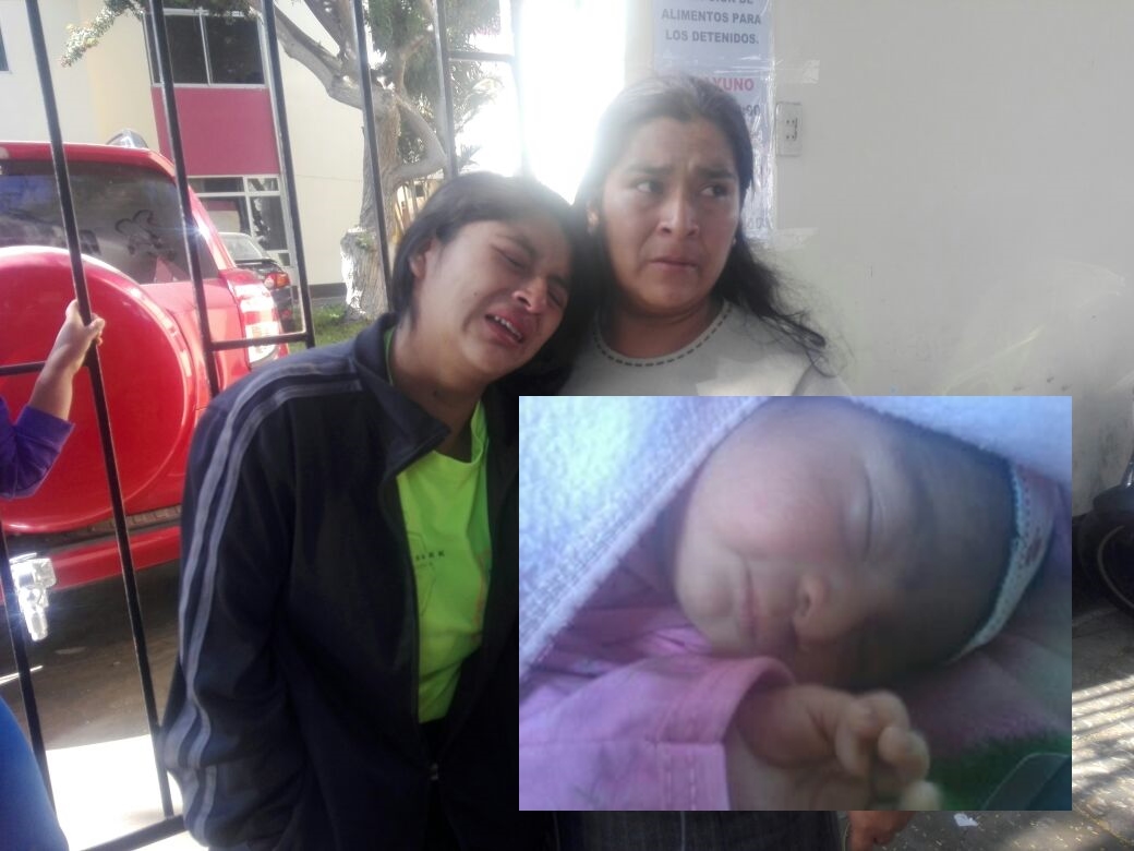 Trujillo: Roban bebé de 23 días de nacida 
