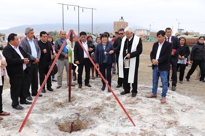 Municipio entrega terreno al Arzobispado de Trujillo en Huanchaco