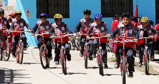 Minedu entregará  bicicletas a escolares de Santiago de Chuco