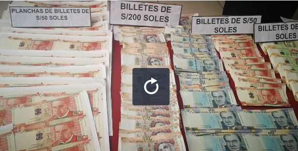 El Porvenir : incautan 160 mil soles en billetes falsos que eran trasladados a la selva