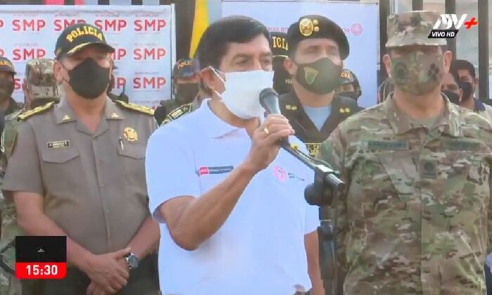 “No hay necesidad de que se levante la población”, responde ministro del Interior ante protestas para exigir seguridad