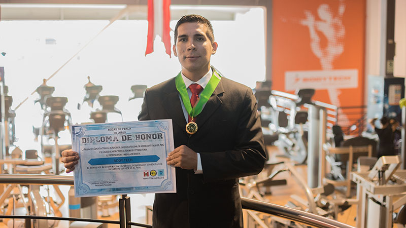Bodytech Trujillo fue distinguido por Federación Deportiva Peruana de Aeróbicos