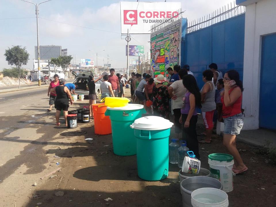Trujillo se queda sin agua hasta nuevo aviso
