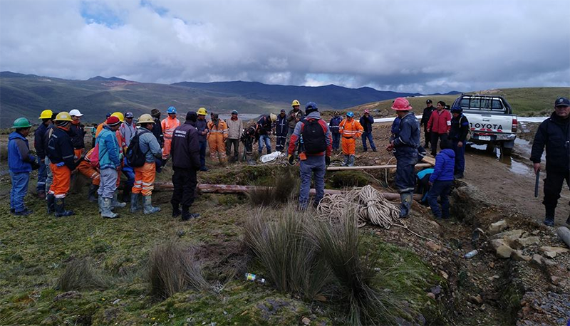 Quiruvilca: Hallan cadáver de joven atrapado en mina
