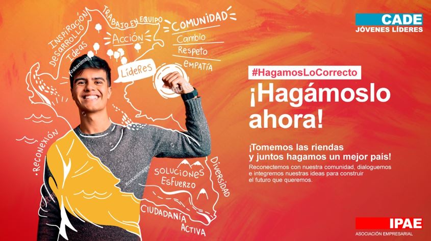Del 15 al 17 de octubre se realizará el "Cade jóvenes Líderes" 