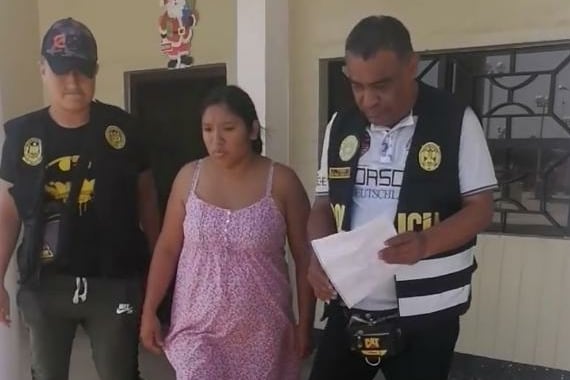 Ascope: cae mujer con requisitoria, que proveía de armas a delincuentes