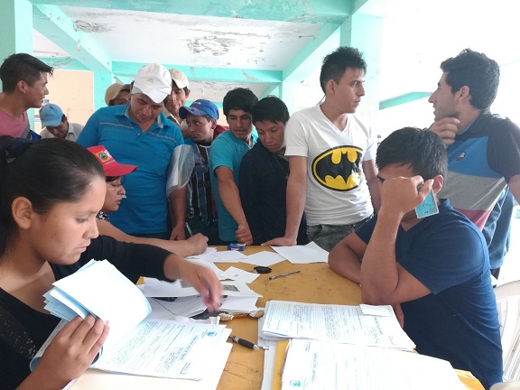 Otuzco: realiza campaña para tramite de licencias de conducir en Huayobamba