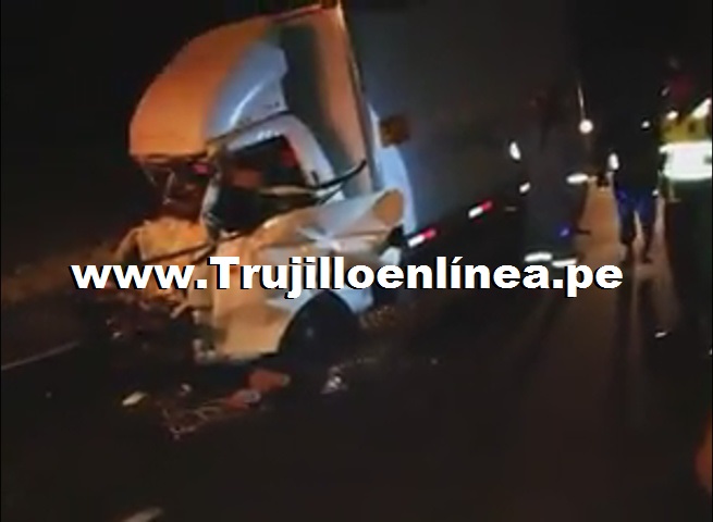 Virú: Conductor muere atrapado en camión