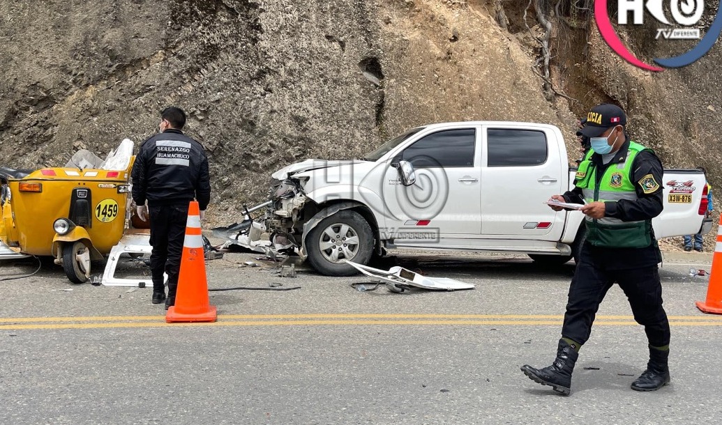 Dos adolescentes fallecen en accidente de tránsito en Huamachuco