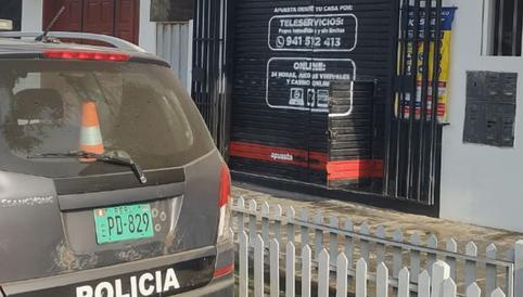 Moche: Delincuentes se llevan S/ 20,000 de casa de apuestas