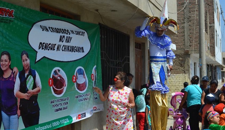 Gerencia de Salud refuerza campaña de control y prevención contra el Dengue