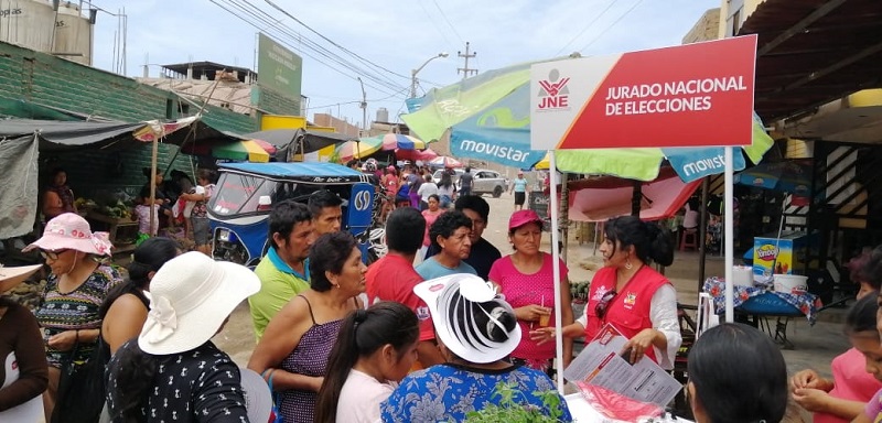 JNE intensifica acciones educativas por consulta vecinal en Trujillo