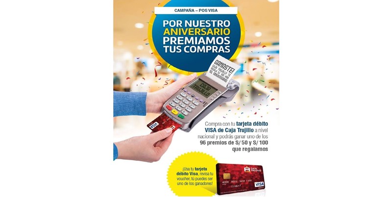 Campaña “Caja Trujillo premia tus compras por su aniversario”