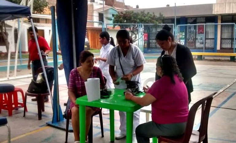 Trujillo: centenar de moradores de Los Pinos fueron beneficiados con campaña de salud