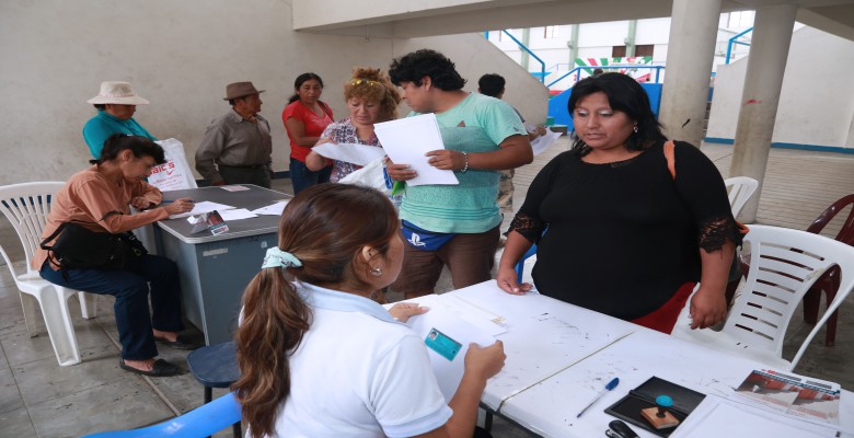 Trujillo: más de 200 familias se beneficiarán con sistema de empadronamiento electrónico