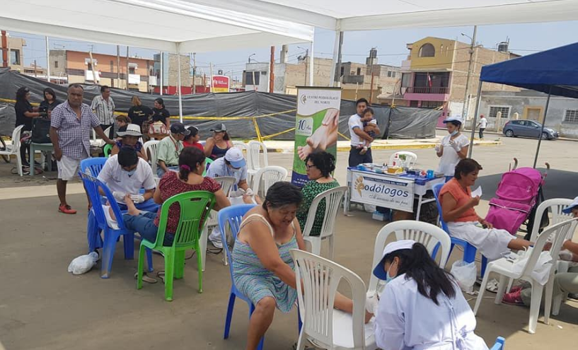 Víctor Larco: pobladores se benefician con campaña médica gratuita