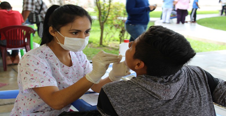 Trujillo: municipalidad lleva servicios de salud a menores de Hogar San José