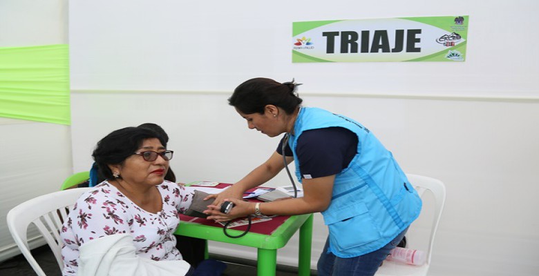 Más de 400 personas asistieron a feria de salud informativa en Trujillo