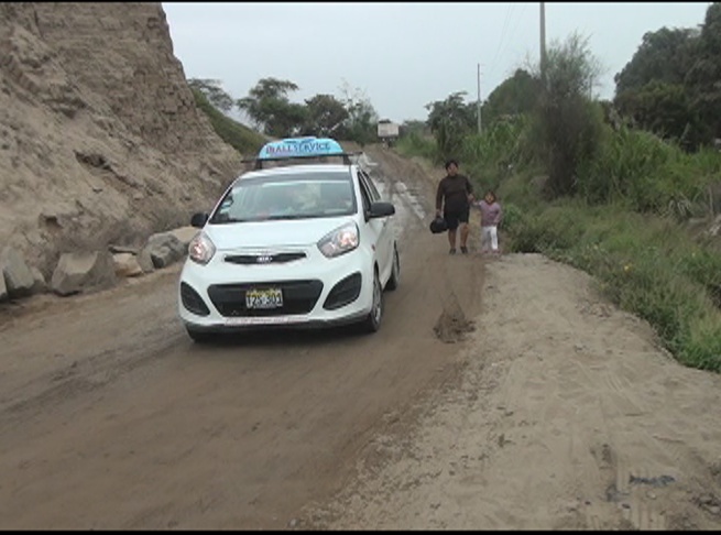 Pobladores de Moche piden mejoramiento de carretera