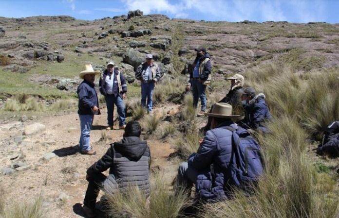 Inicia construcción de qochas en microcuencas de Virú-Huamanzaña