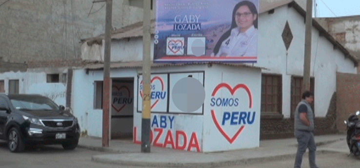 Víctor Larco: candidata al Congreso denuncia robo en su local de campaña