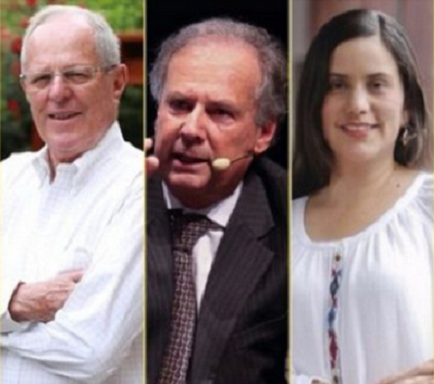 Candidatos presidenciales se disputan el segundo lugar con ataques