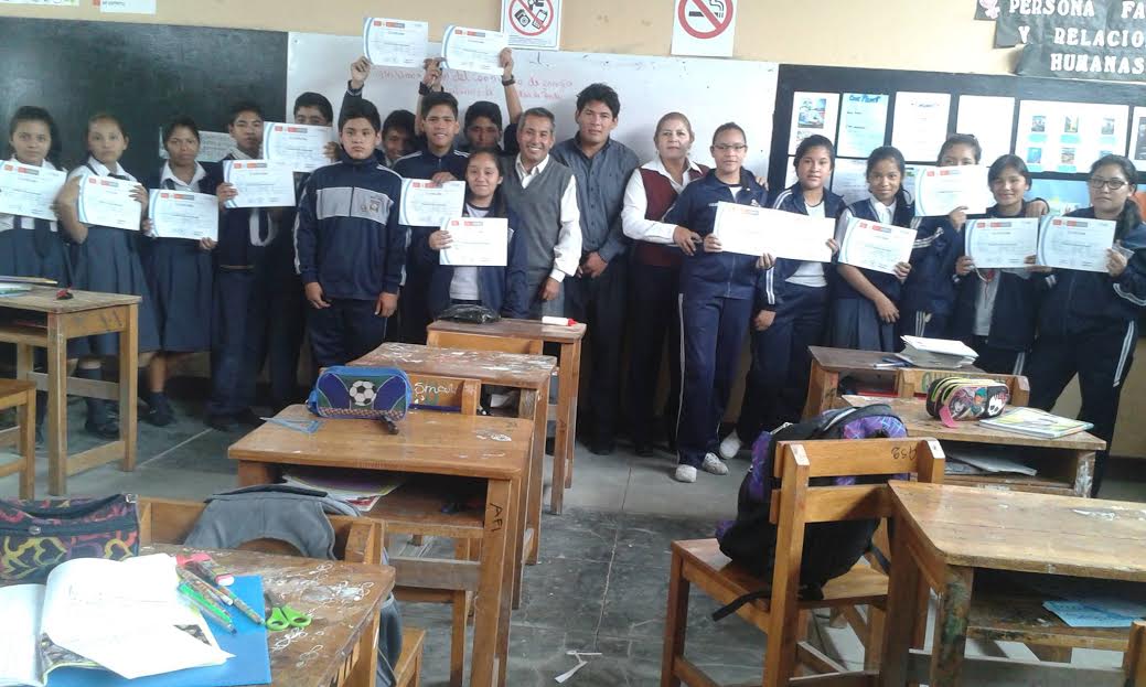 Salaverry: alumnos de colegio Miguel Grau fueron capacitados en planes de negocio