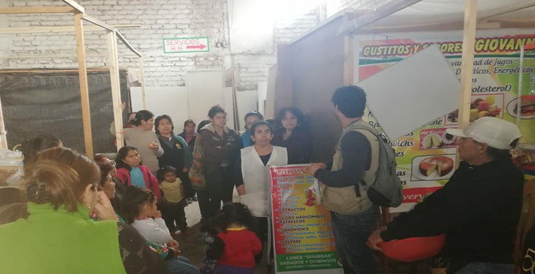 Municipalidad provincial capacita a comerciantes del mercado Nuevo Covicorti