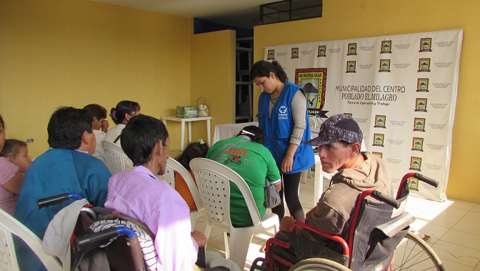 Osiptel realiza charlas informativas en beneficio de personas con discapacidad en Huanchaco 
