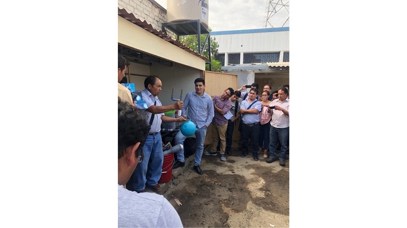 Realizan capacitación de limpieza, desinfección y cloración de agua  en municipios