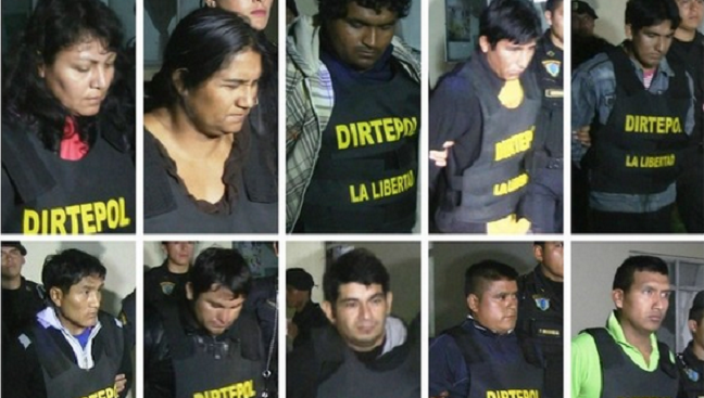 Son 17 bandas criminales desarticuladas en La Libertad