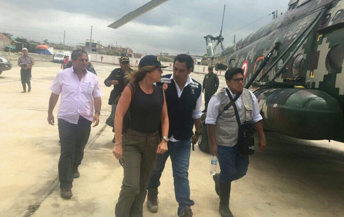 Damnificados por huaicos en caseríos de Gran Chimú recibieron ayuda humanitaria