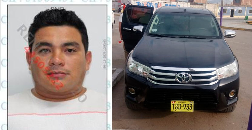 Capturan a hijo de exalcalde de Virú por manejar camioneta con requisitoria