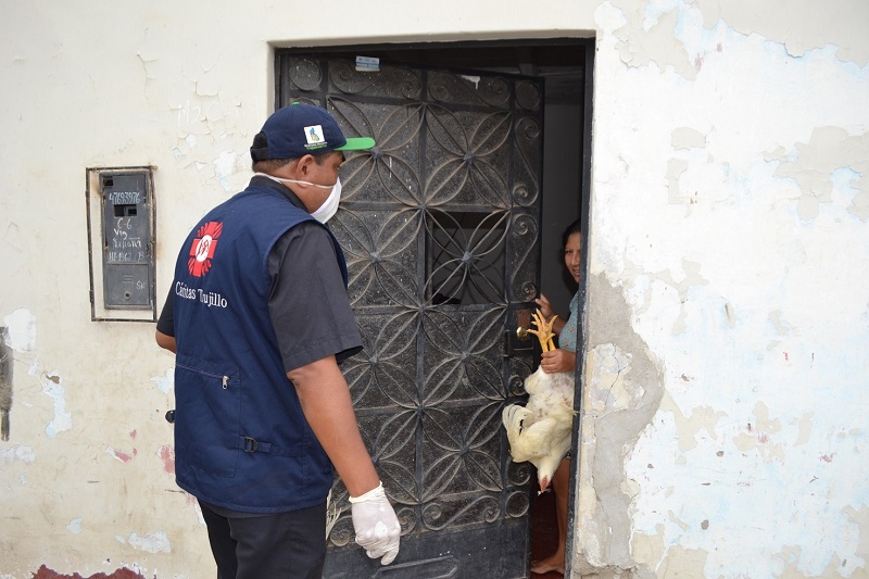 Trujillo: Cáritas lleva ayuda humanitaria a 8 mil familias vulnerables
