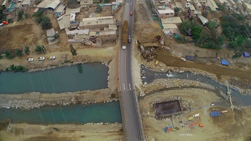 Restricción de tránsito en la Panamericana Norte por construcción del puente Virú será parcial 