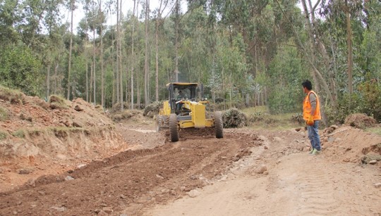 Piden celeridad en mantenimiento de carretera a Pataz