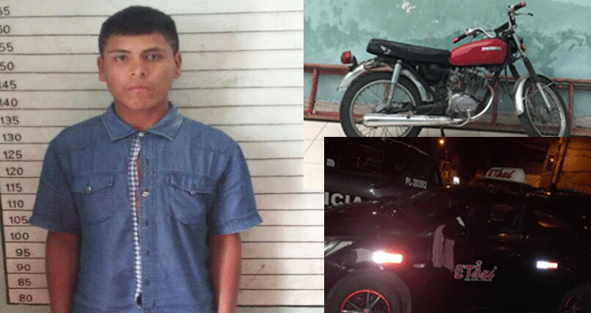 Policía recupera motocicleta y taxi robados en Chepén y El Porvenir