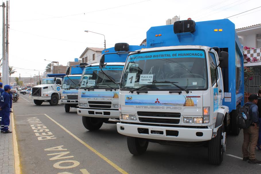 Municipio de Huanchaco adquiere tres nuevas compactadoras para recojo de basura